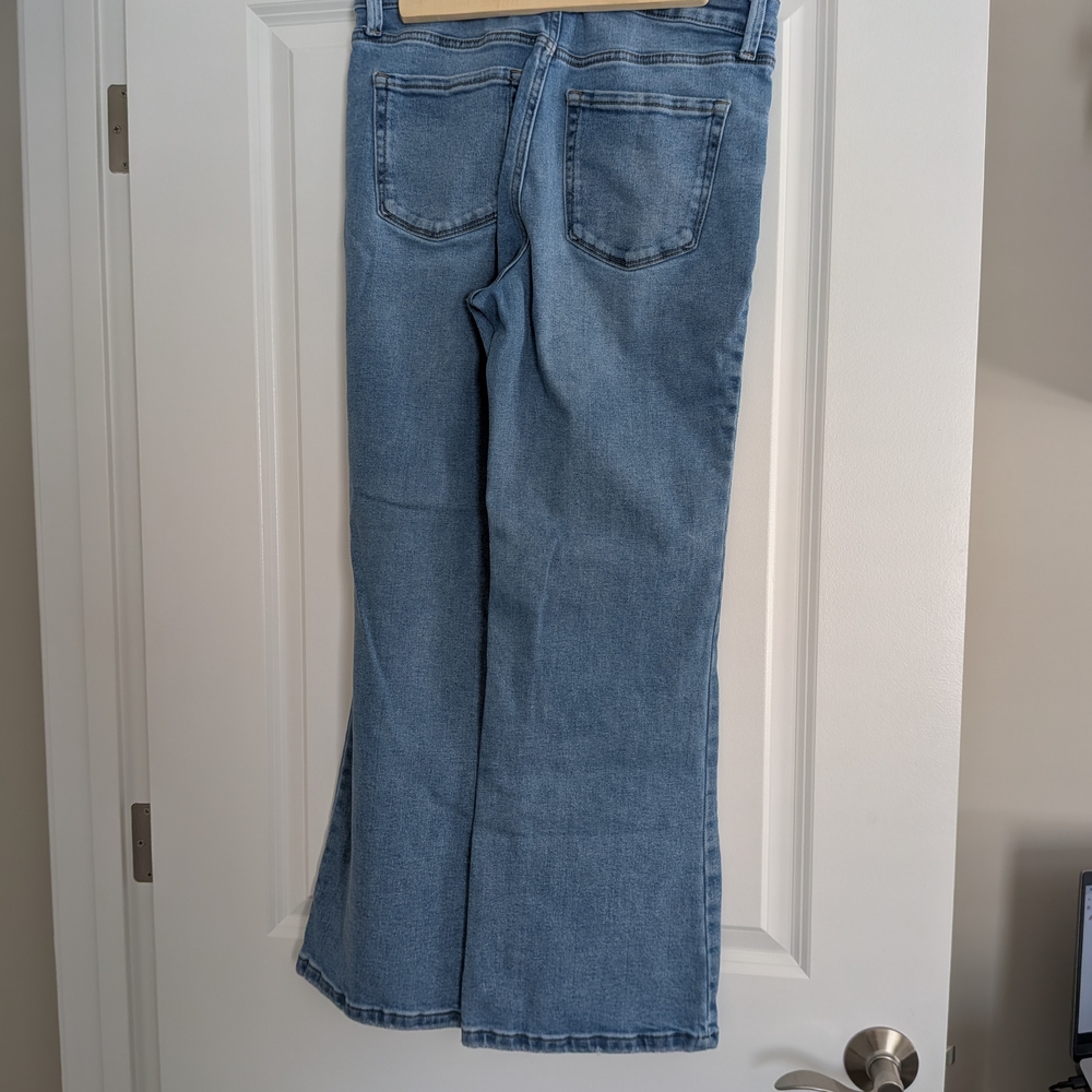LC Lauren Conrad Light Blue Wide Leg Jeans - Picture 2 of 3